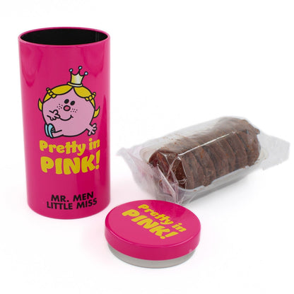 Mr. Men Little Miss 'Pretty In Pink!' Cookies Gift Tin Collectable Gift