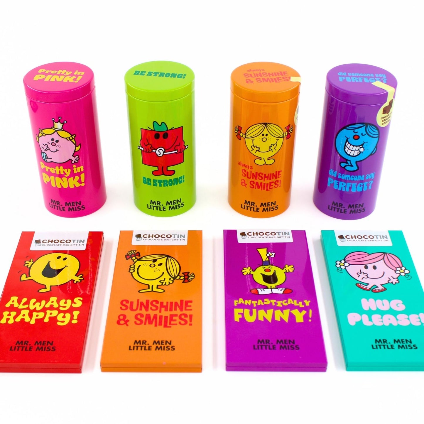 Mr. Men Little Miss 'Be Strong!' Cookies Gift Tin Collectable Gift