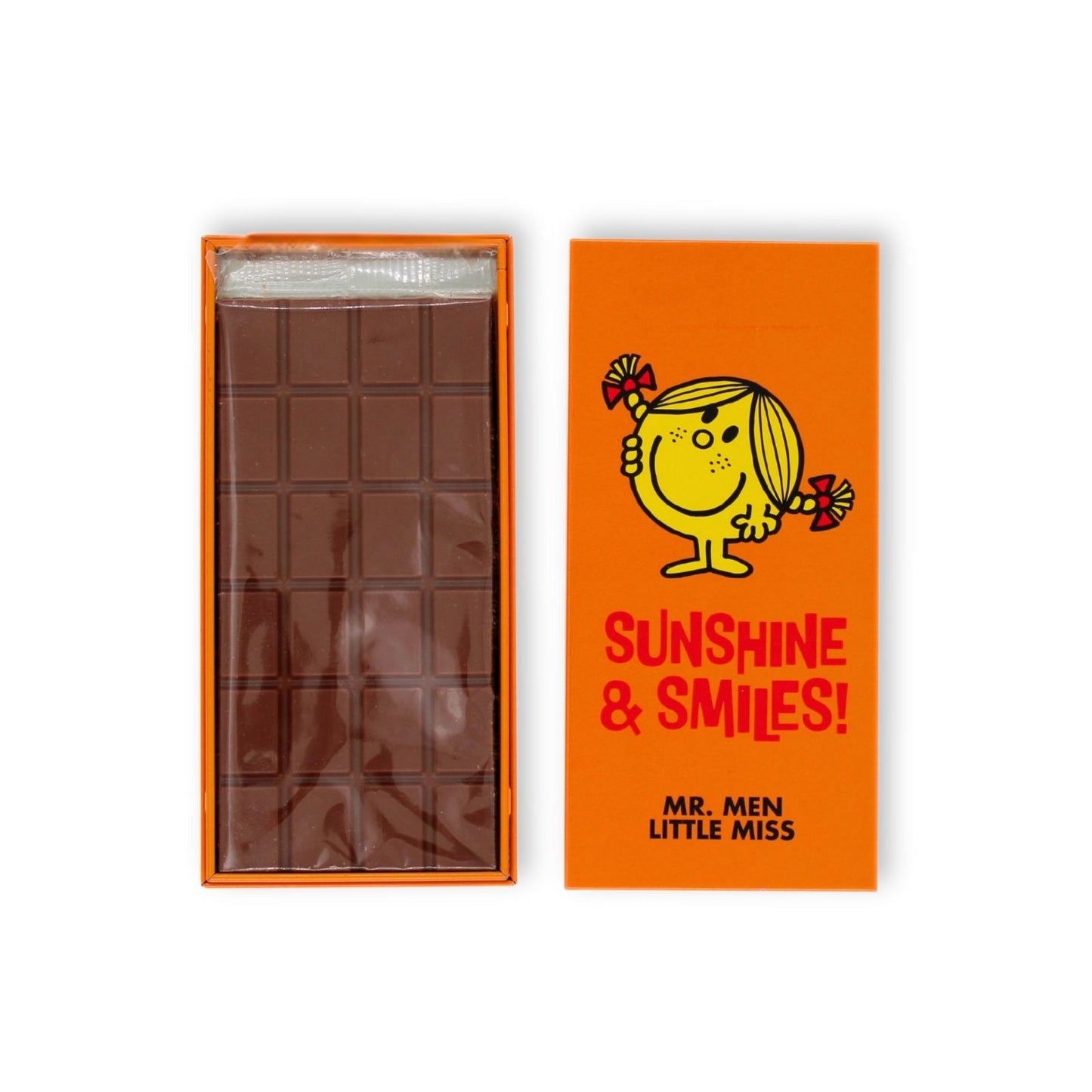 Mr. Men Little Miss 'Sunshine & Smiles' Chocolate Bar Gift Tin Collectable Gift