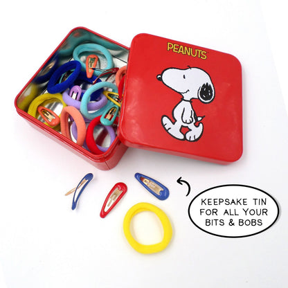 Snoopy Vegan Jelly Sweets In A Collectable Red Metal Keepsake Tin