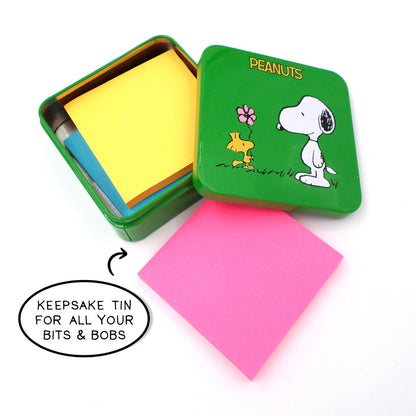 Snoopy Vegan Jelly Sweets In A Collectable Green Metal Keepsake Tin