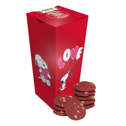 Peanuts Snoopy Love Red Velvet Cookies Gift Tin Collectable Gift