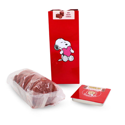 Peanuts Snoopy Love Red Velvet Cookies Gift Tin Collectable Gift