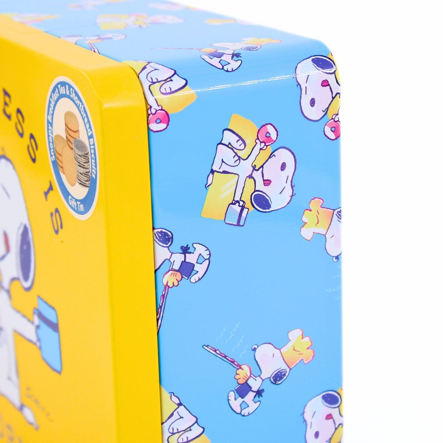 Peanuts Snoopy Breakfast Tea & Shortbread Biscuits Gift Tin Collectable Gift