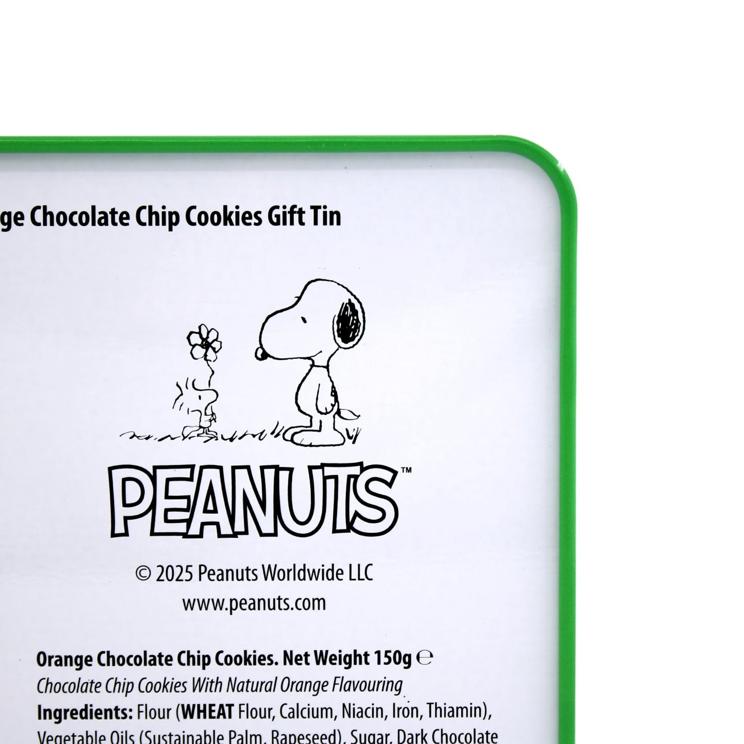 Peanuts Snoopy Chocolate Chip Cookies Biscuits Gift Tin Collectable Gift