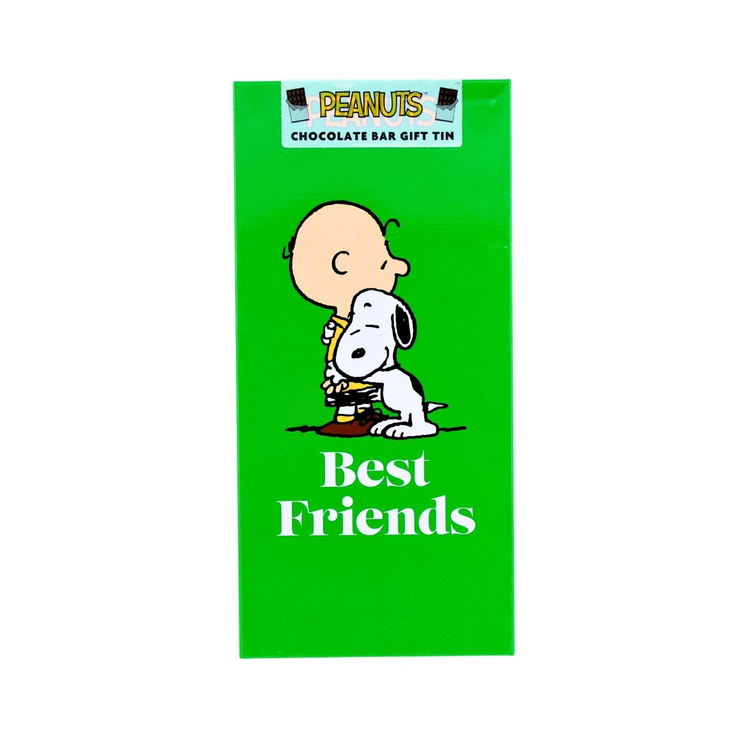 Peanuts Snoopy Best Friends Green Chocolate Bar Gift Tin Collectable Gift
