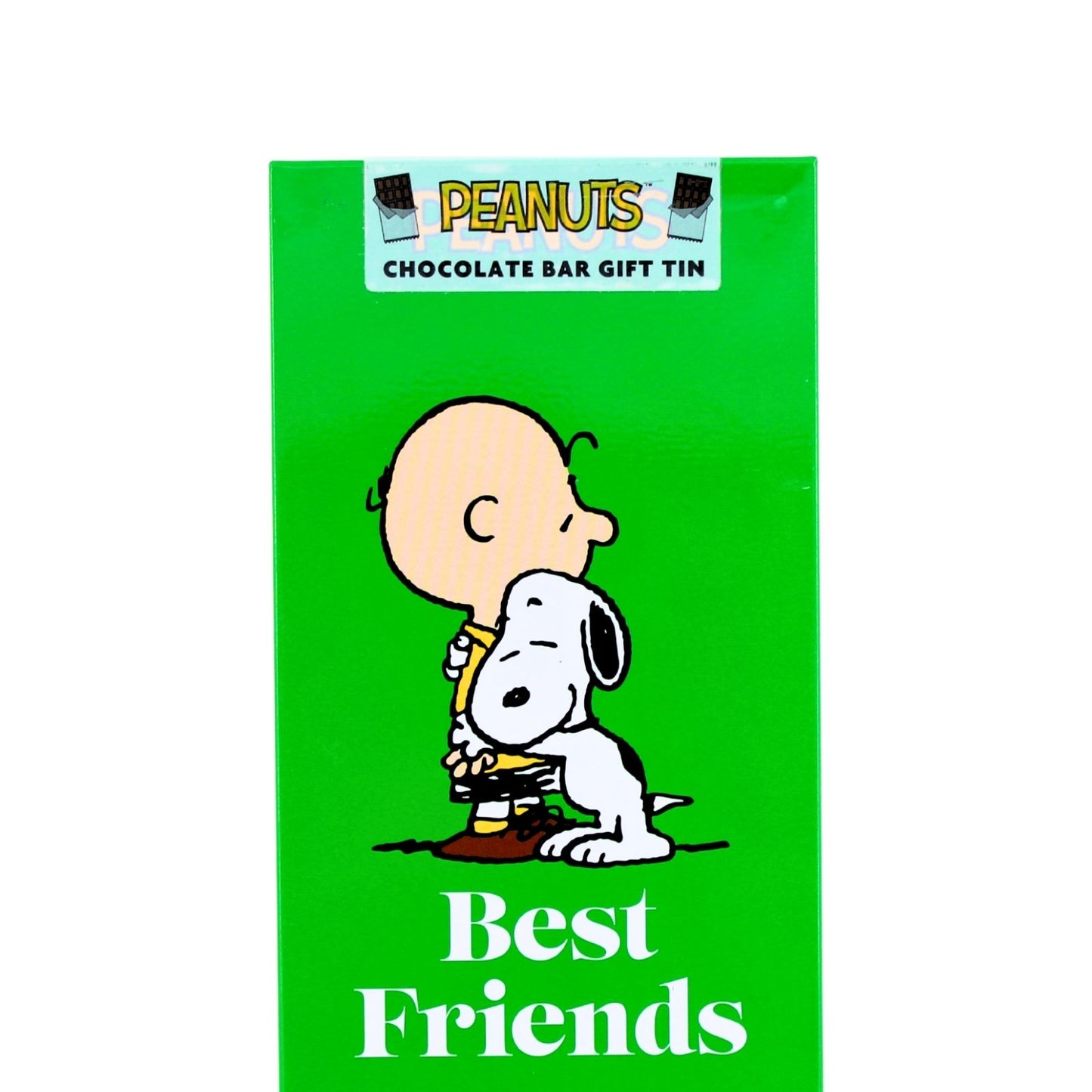 Peanuts Snoopy Best Friends Green Chocolate Bar Gift Tin Collectable Gift
