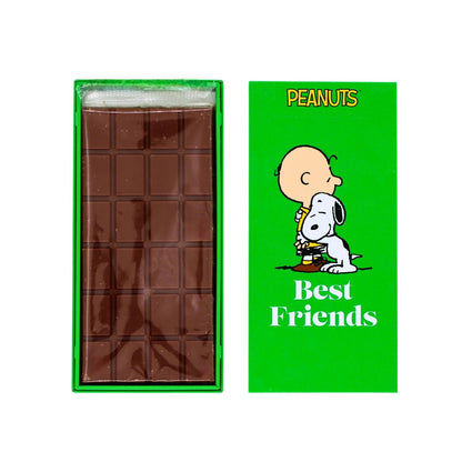 Peanuts Snoopy Best Friends Green Chocolate Bar Gift Tin Collectable Gift
