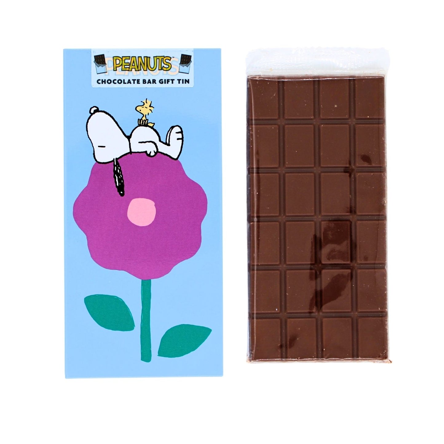 Peanuts Snoopy Dreaming Of Adventures Chocolate Bar Gift Tin Collectable Gift