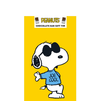 Peanuts Snoopy Joe Cool Chocolate Bar Gift Tin Collectable Gift