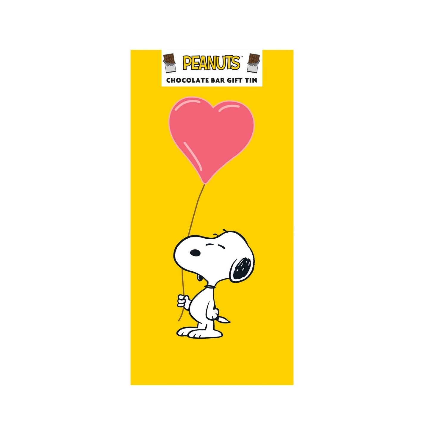 Peanuts Snoopy Love In The Air Chocolate Bar Gift Tin Collectable Gift