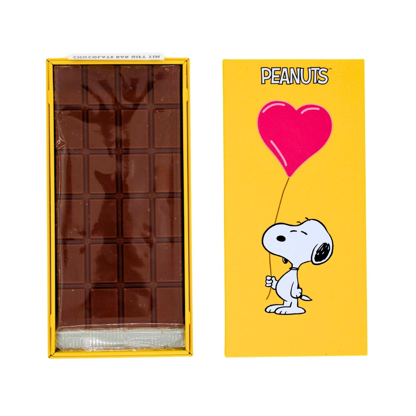 Peanuts Snoopy Love In The Air Chocolate Bar Gift Tin Collectable Gift