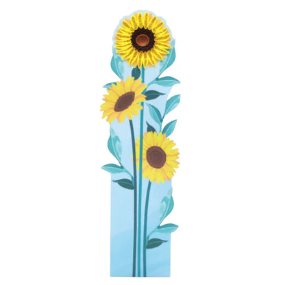 Origamo Quilled Bookmark Yellow Sunflowers Handmade Reading Book Lover Gift