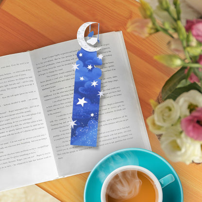 Origamo Quilled Bookmark Dreaming Girl Handmade Bedtime Reading Book Lover Gift