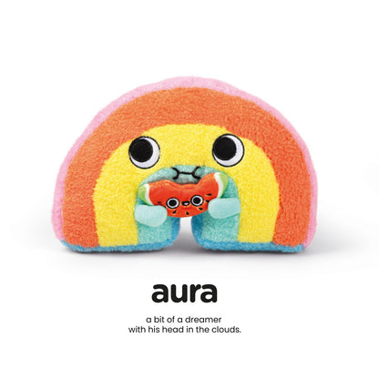 Pango Munchies Plush Rainbow Shaped Cute Soft Toy Plushie Collectible Gift