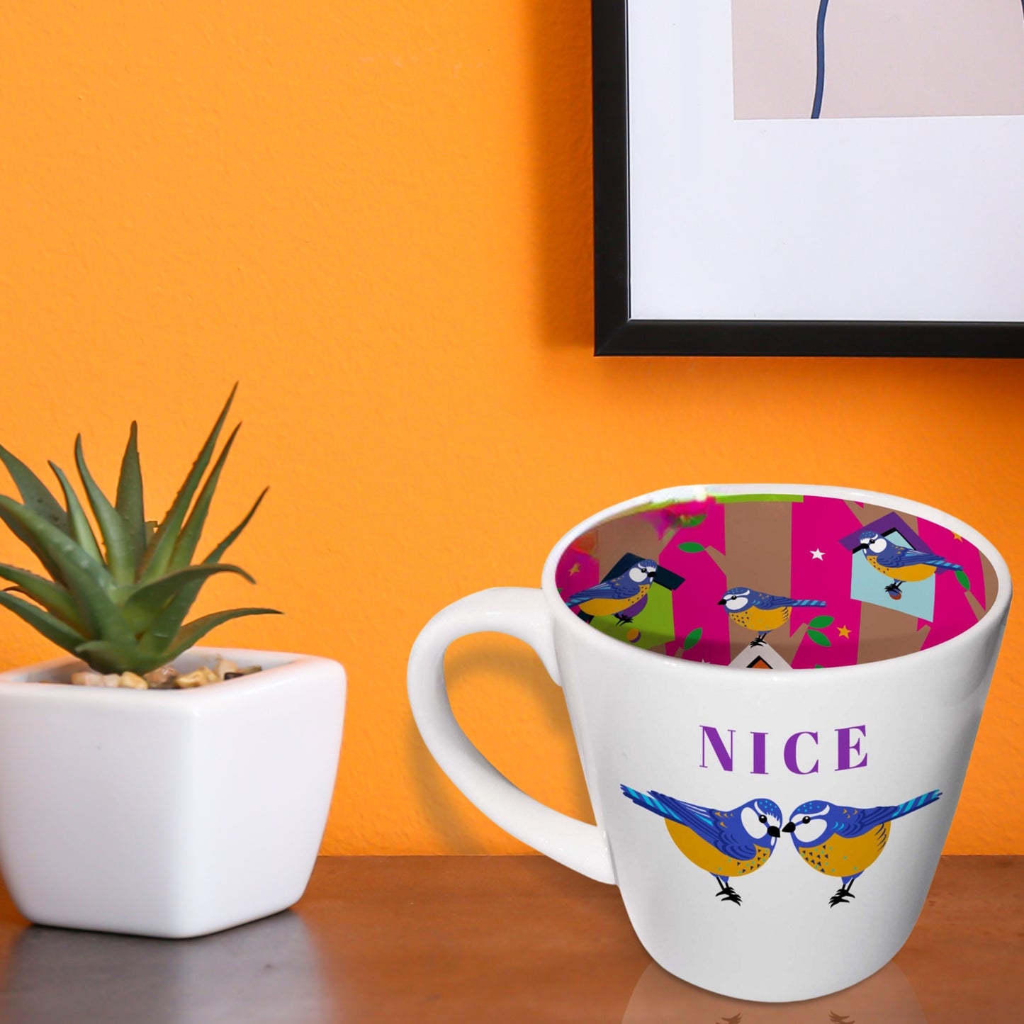 Inside Out Nice Tits Novelty Mug In Gift Box