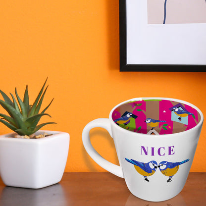 Inside Out Nice Tits Novelty Mug In Gift Box