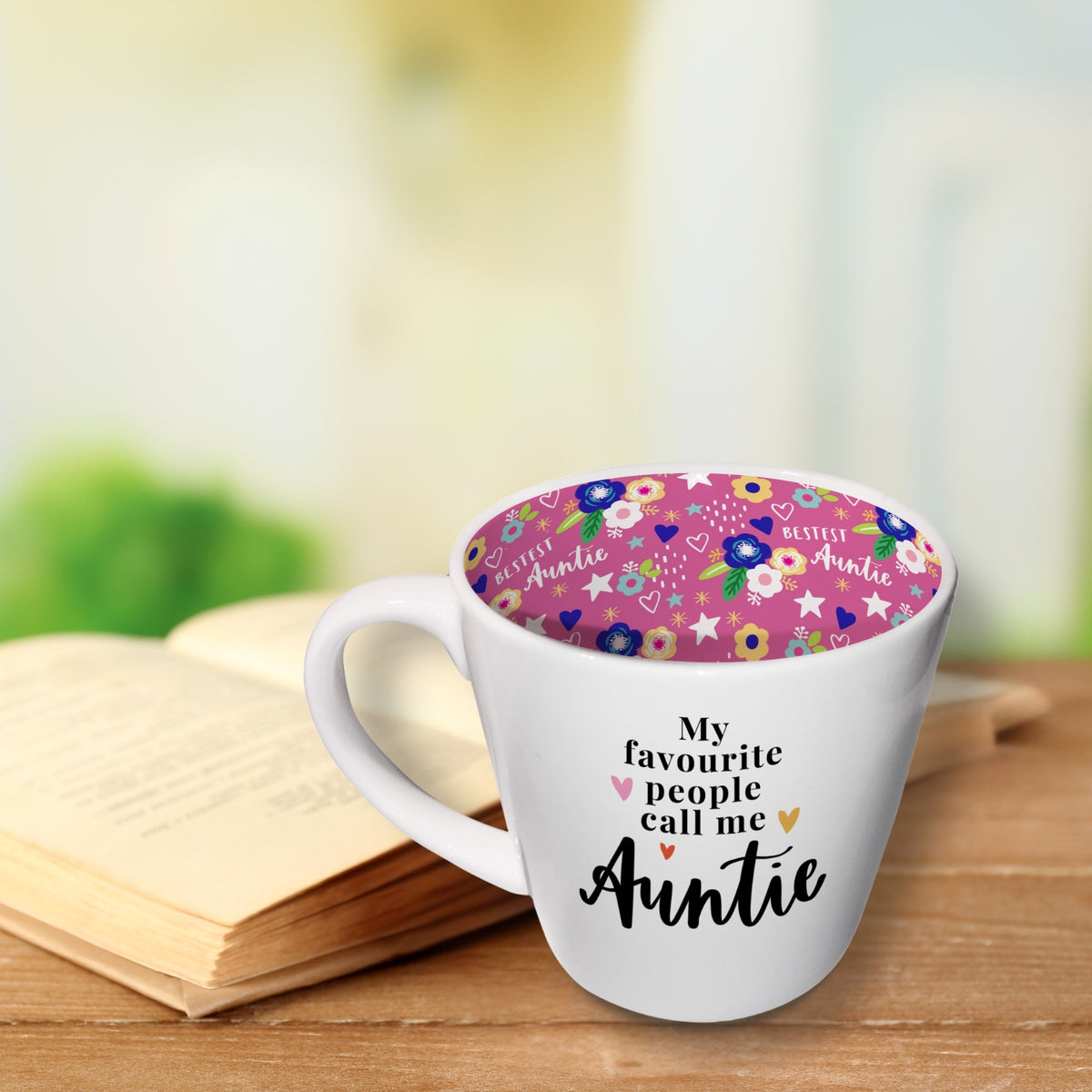 My Favourite People Call Me Auntie Ceramic Mug In Gift Box By Inside Out