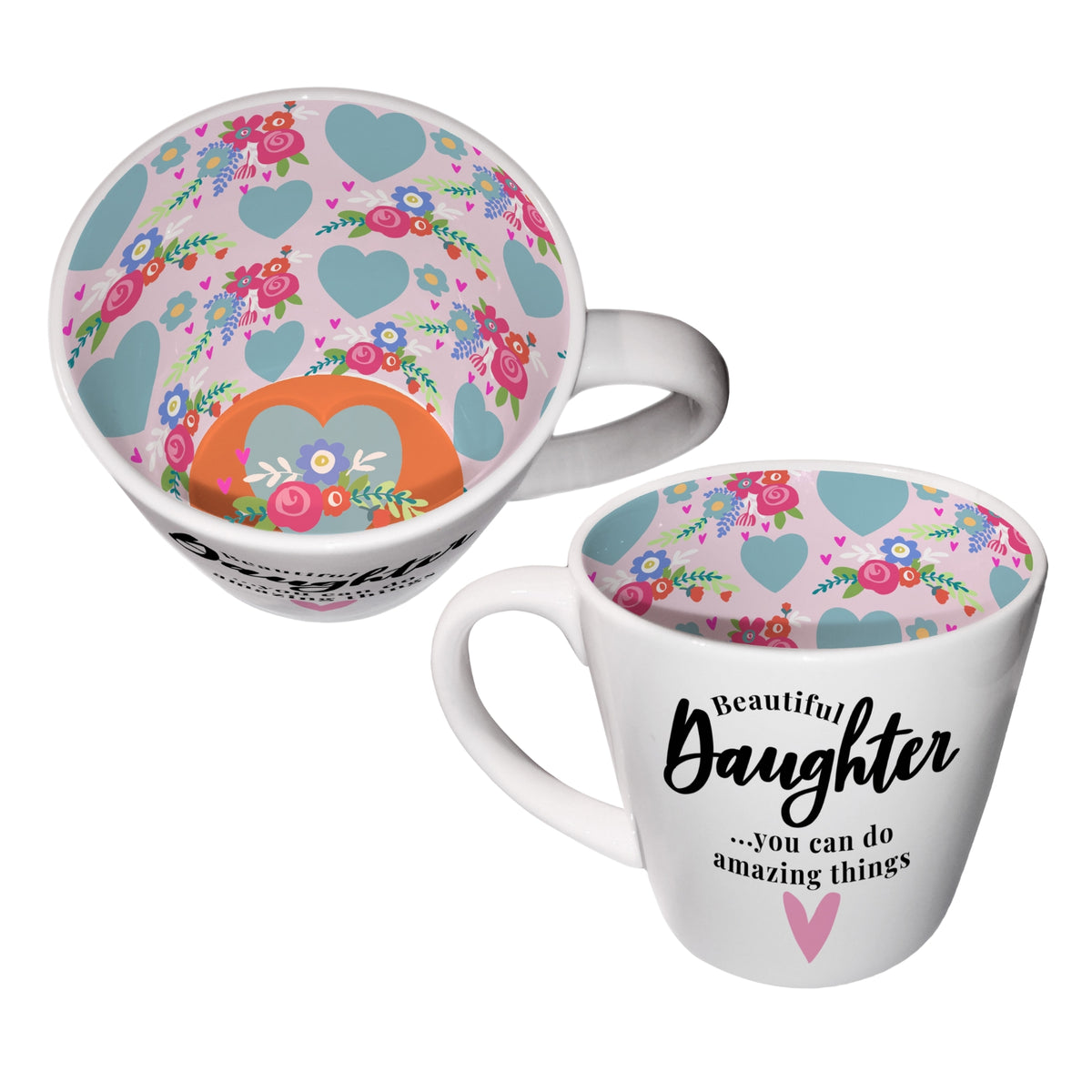 Beautiful Daughter Do Amazing Things Ceramic Mug In Gift Box By Inside Out