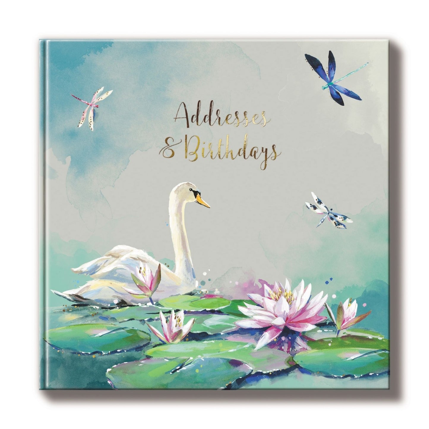 The Wildlife Addresses & Birthdays Book Swan Design Nature Lover Gift Idea