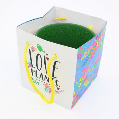 Love Plants Gift Bag For Plant Pot Gift Idea