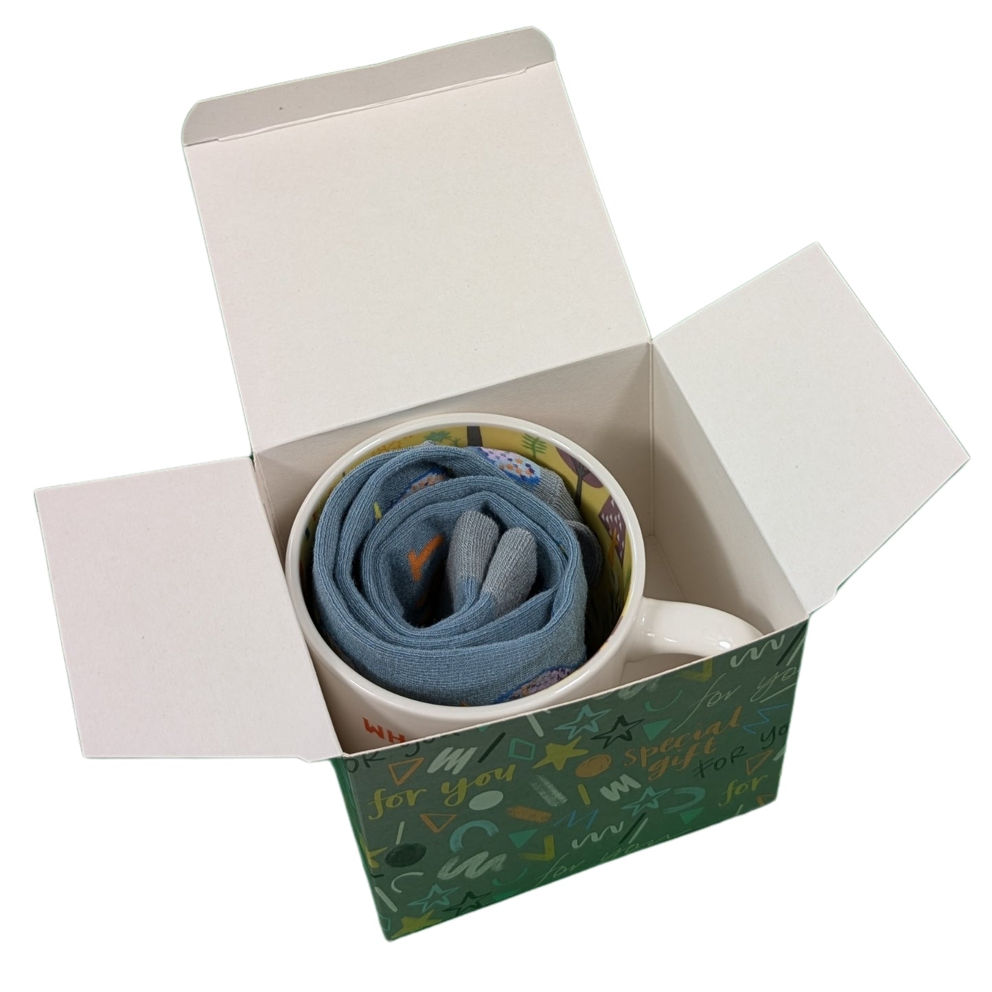 What The Duck Mug & Socks Set For Him Ducktastic! Gift Set