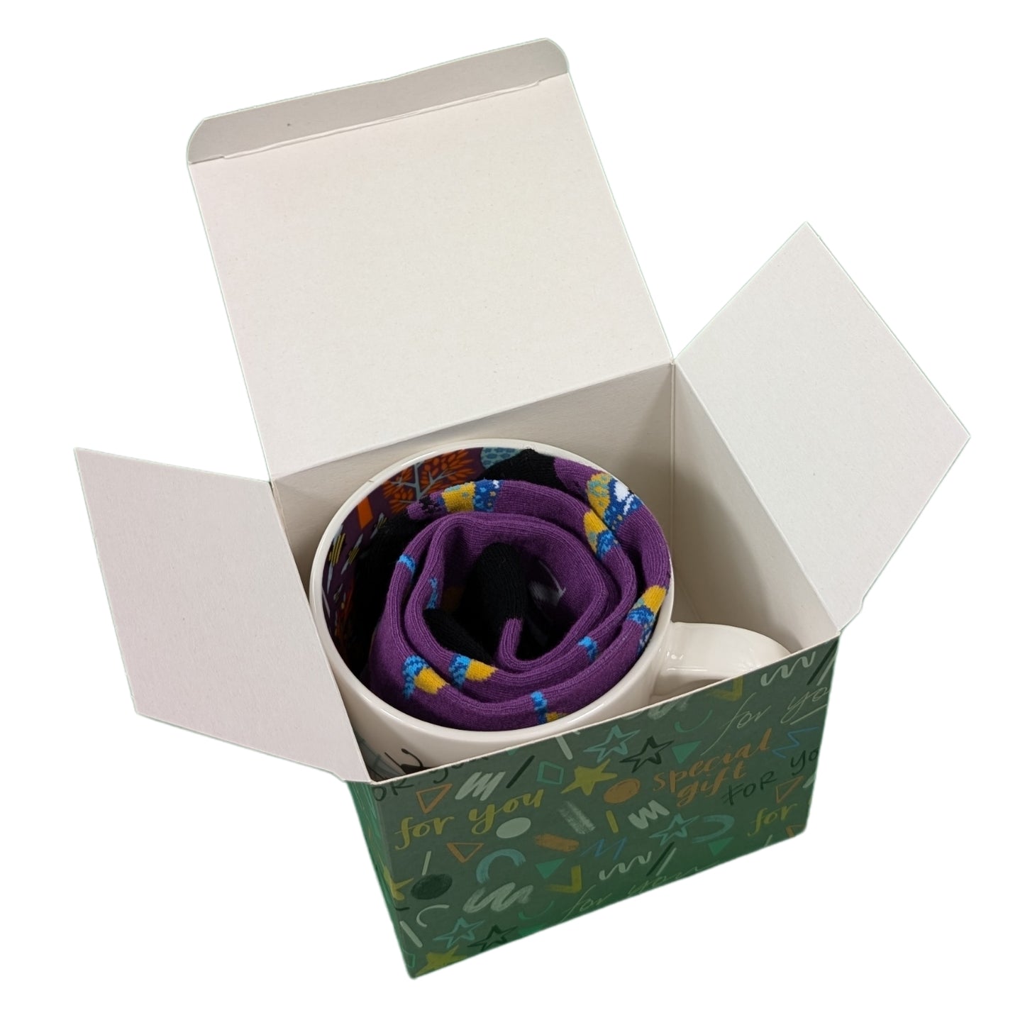 Bee Happy Mug & Socks Set For Her Bee Friendly Gift Set