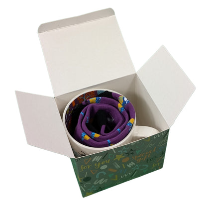 Bee Happy Mug & Socks Set For Her Bee Friendly Gift Set