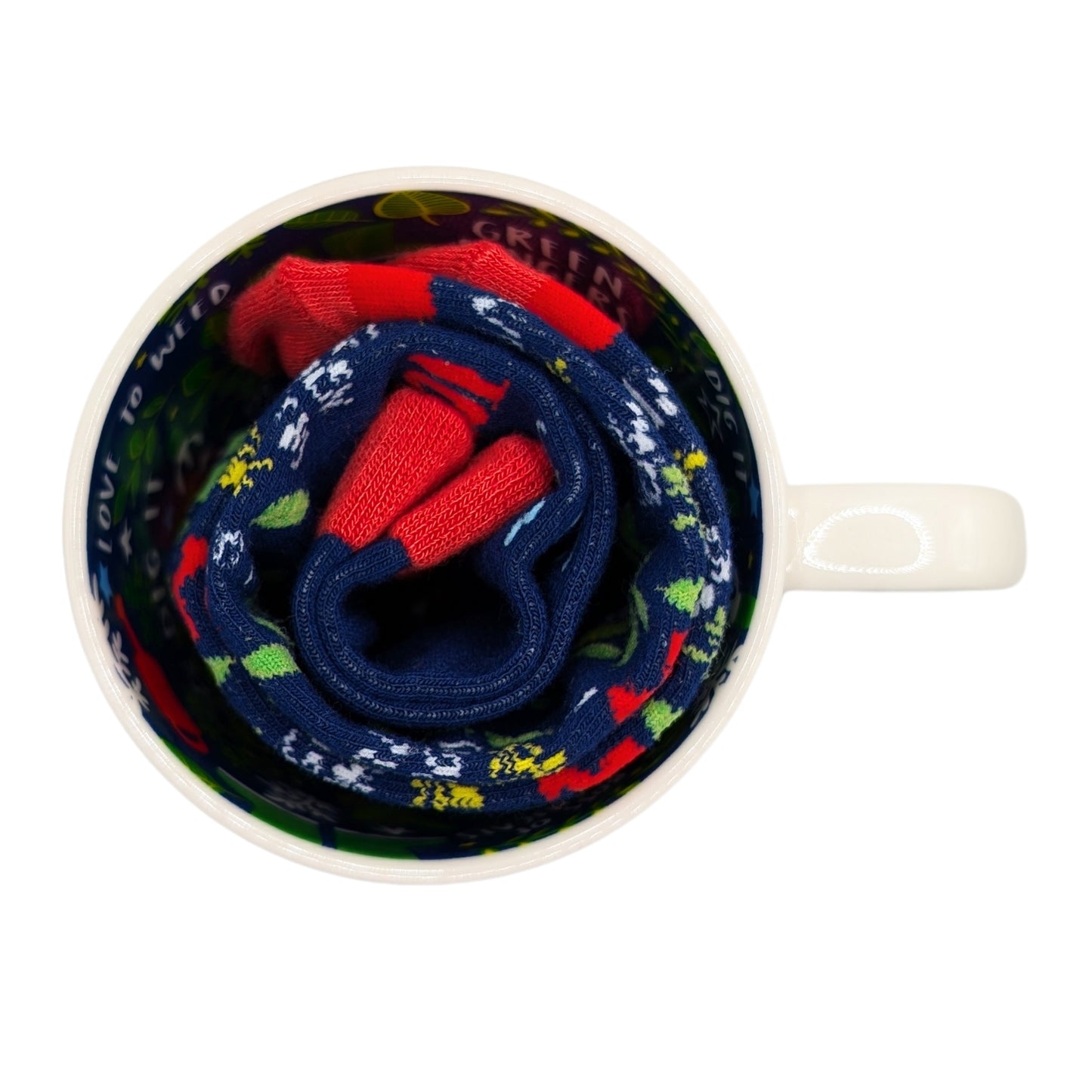 I Love Gardening From My Head Tomatoes Mug & Socks Set For Her Gift Set