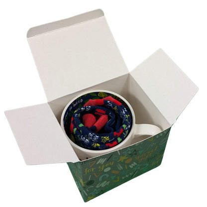 I Love Gardening From My Head Tomatoes Mug & Socks Set For Her Gift Set