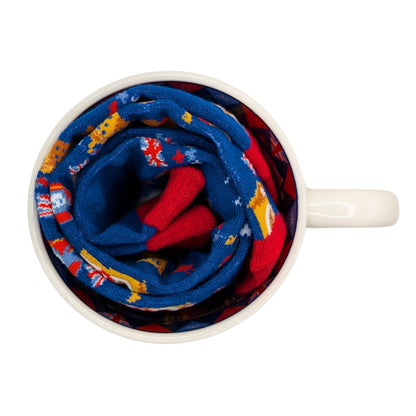 His Lordship Royalty Mug & Socks Set For Him His Majesty Gift Set