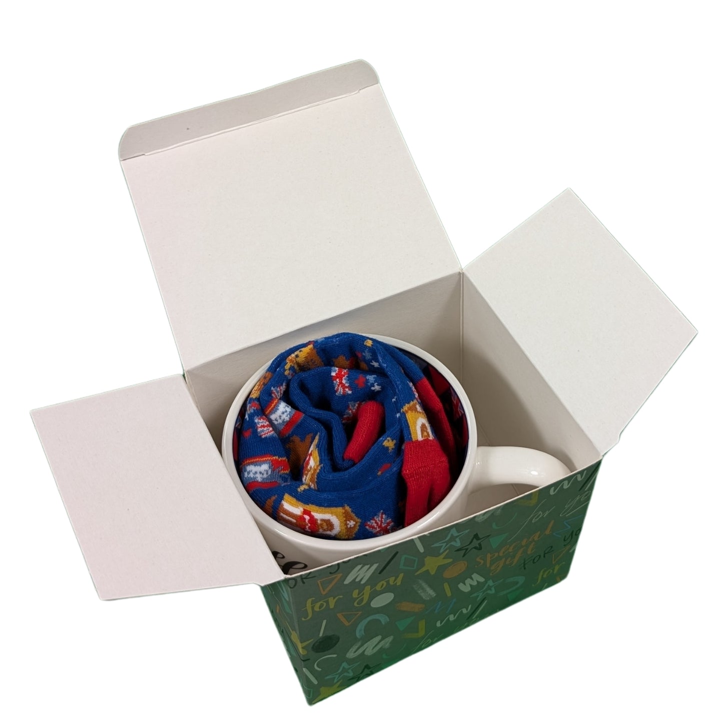 His Lordship Royalty Mug & Socks Set For Him His Majesty Gift Set