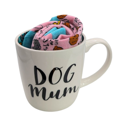 Dog Mum Mug & Socks Set For Her Pawsome Dog Mummy Gift Set