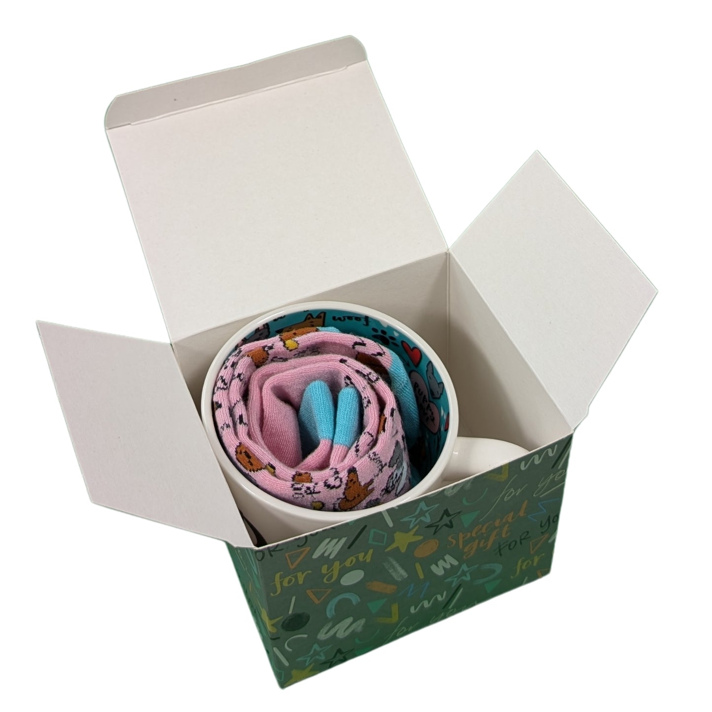 Dog Mum Mug & Socks Set For Her Pawsome Dog Mummy Gift Set