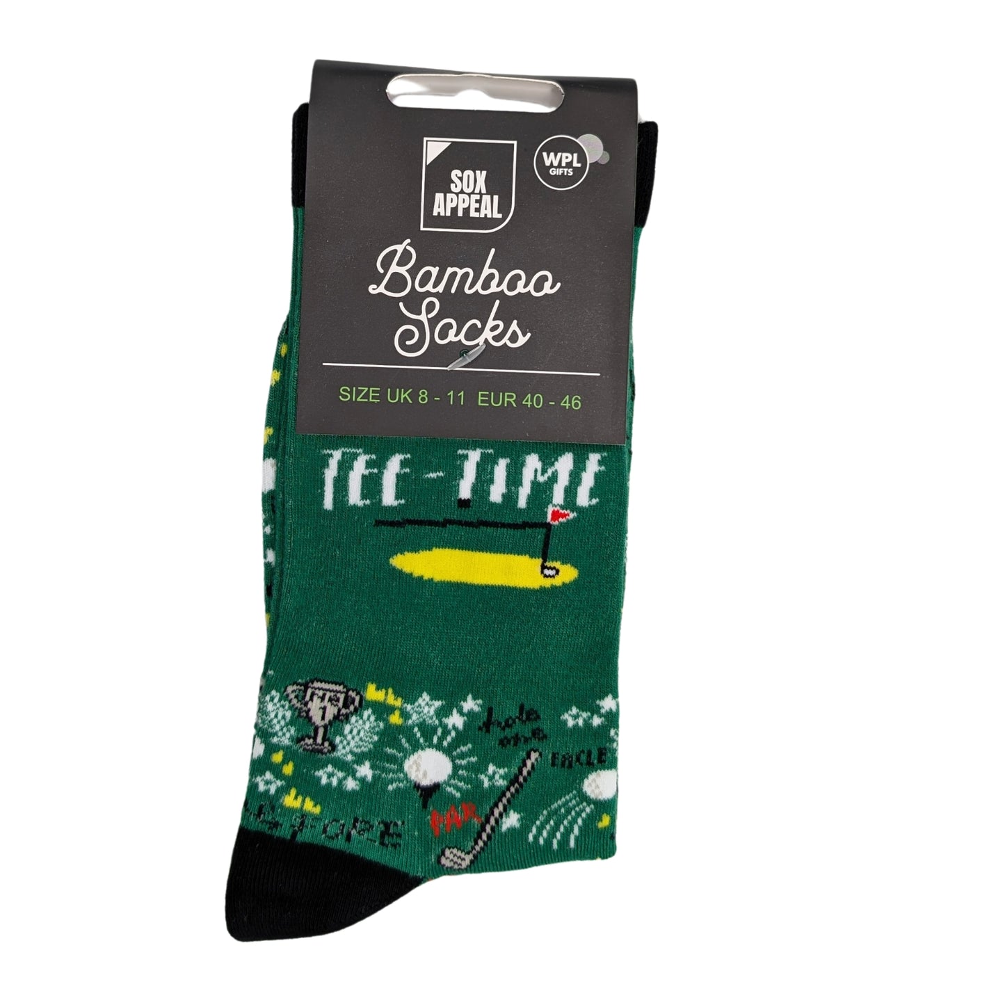 Tee-Time Golfing Mug & Socks Set For Him Golf-Tastic Fun Gift Set