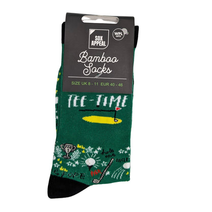 Tee-Time Golfing Mug & Socks Set For Him Golf-Tastic Fun Gift Set