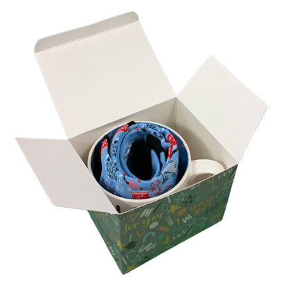 Holy Carp Fishing Mug & Socks Set For Him Gift Set