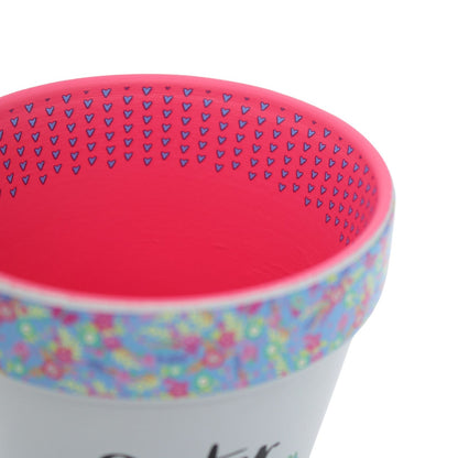 Love Plants Sister You Are Blooming Lovely Painted Terracotta Plant Pot Gift