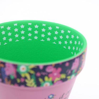 Love Plants Blooming Best Friend Painted Terracotta Plant Pot Gift Idea