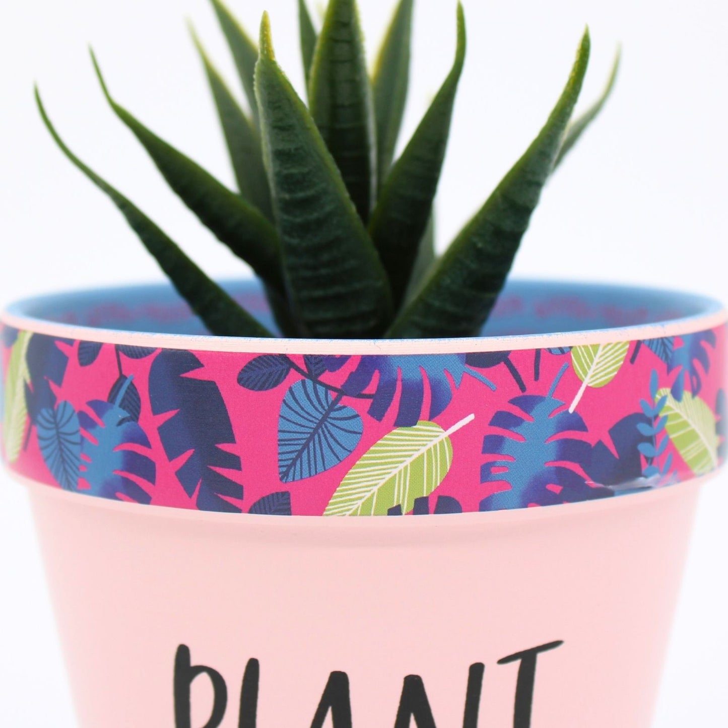 Love Plants Plant Mum Pink Painted Terracotta Plant Pot Gift Idea