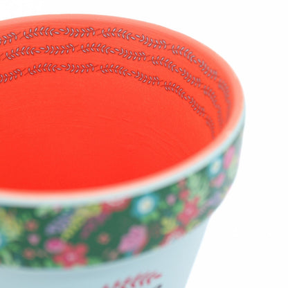 Love Plants Home Is Where My Plants Are Painted Terracotta Plant Pot Gift Idea