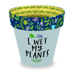 Love Plants I Wet My Plants Painted Terracotta Plant Pot Funny Gift Idea