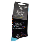 Don't Let Anyone Dull Your Sparkle Socks For Her UK 4-7 Bamboo Socks Gift Idea