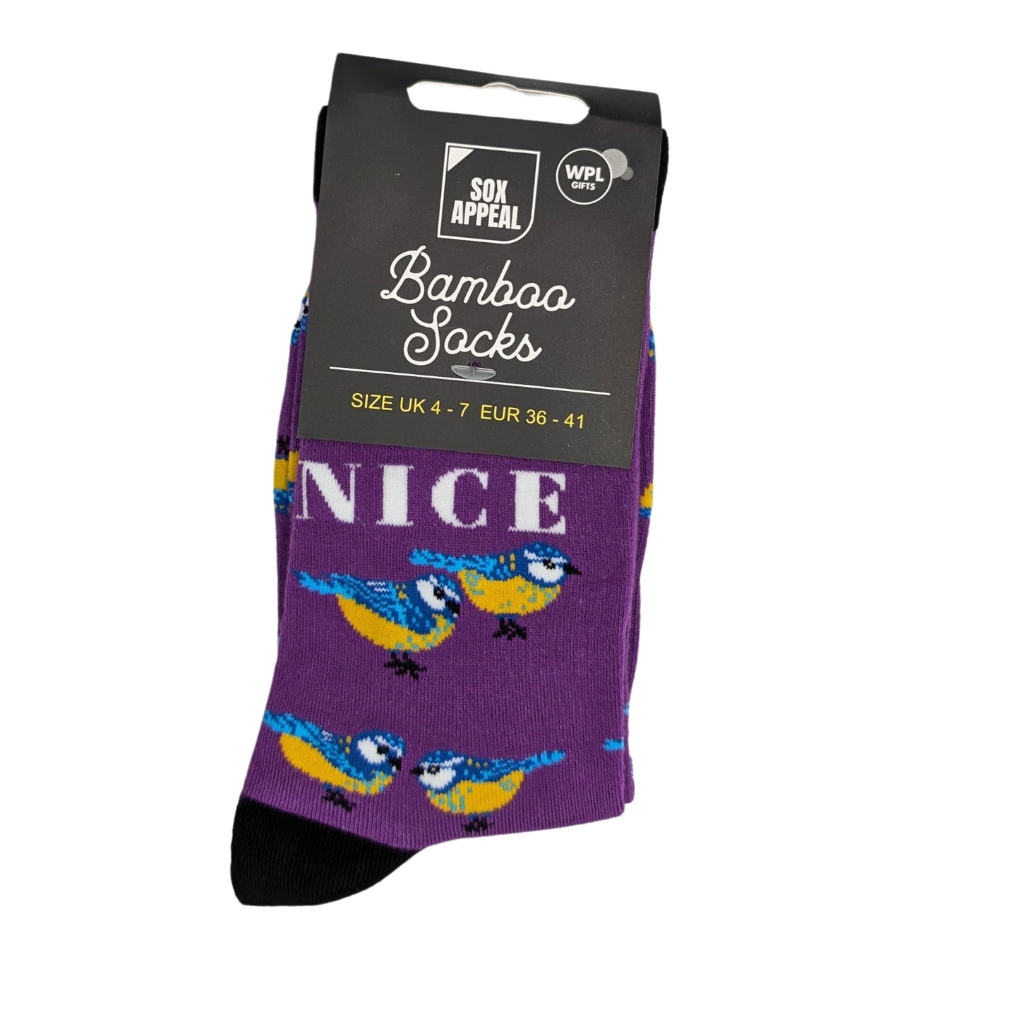 Nice  Pair Tits Socks For Her UK 4-7 Bamboo Socks Novelty Gift Idea