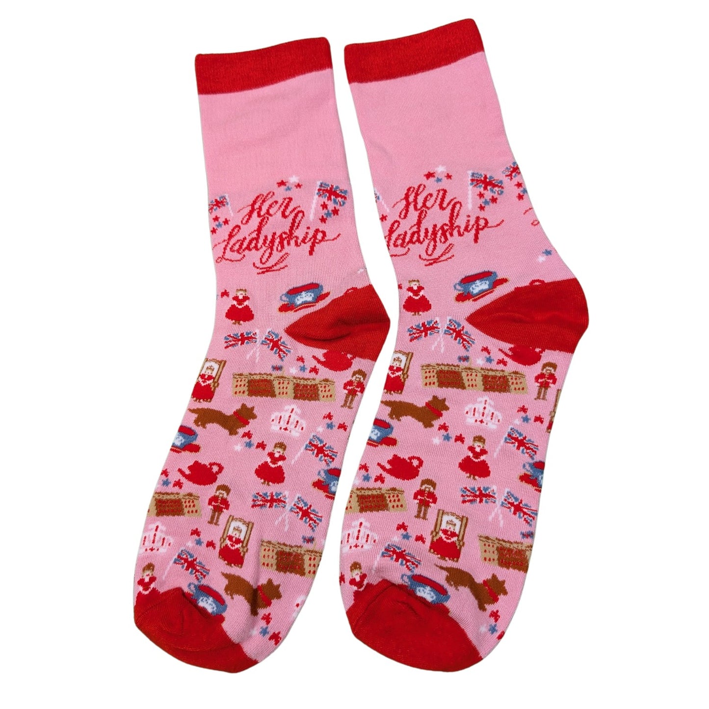 Her Ladyship Socks For Her UK 4-7 Her Majesty Bamboo Socks Novelty Gift Idea