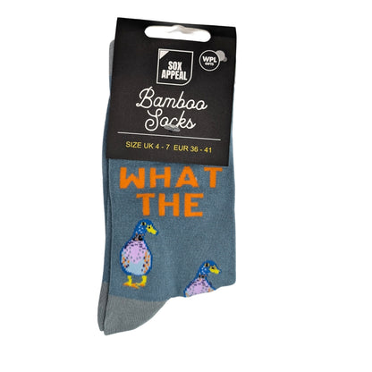 What The Duck Socks For Her UK 4-7 Ducktastic! Bamboo Socks Novelty Gift Idea