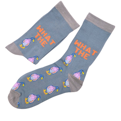 What The Duck Socks For Him UK 8-11 Bamboo Socks Novelty Gift Idea