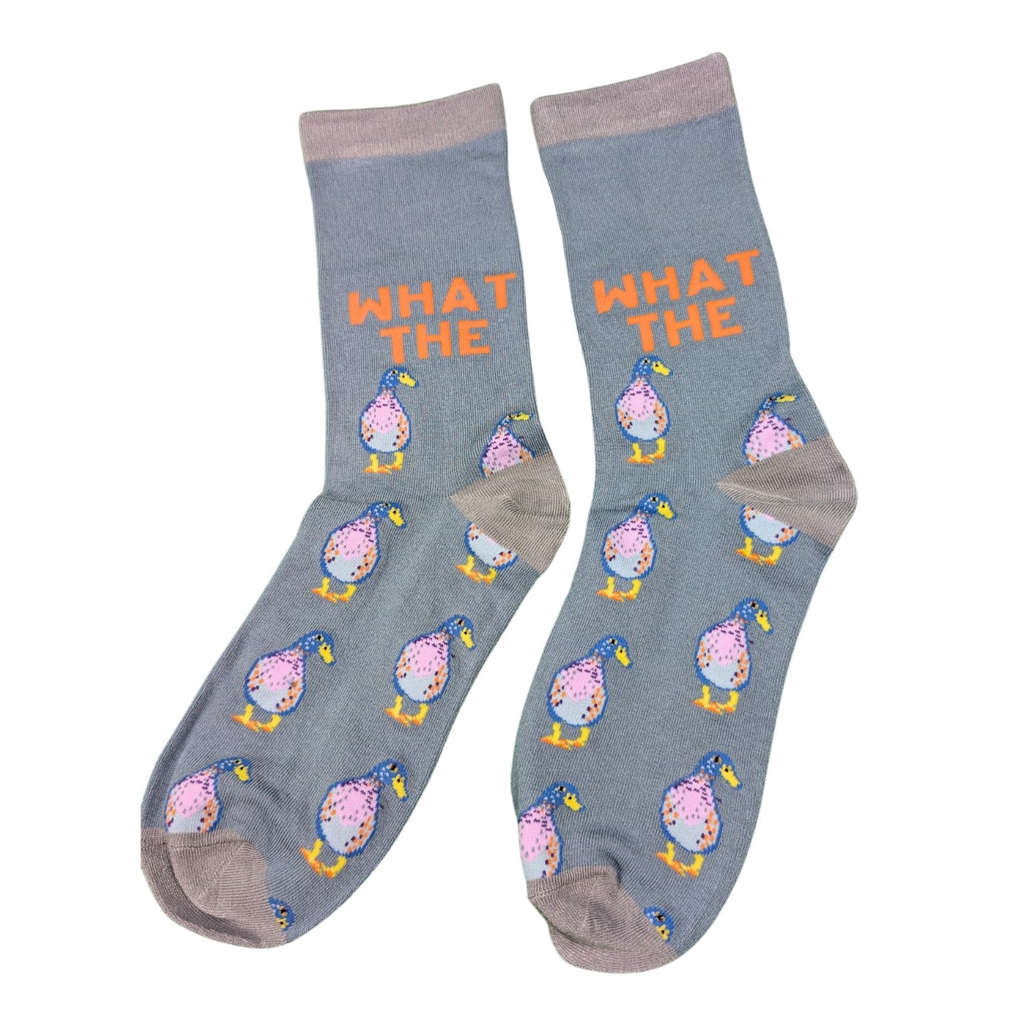 What The Duck Socks For Him UK 8-11 Bamboo Socks Novelty Gift Idea