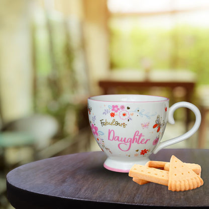 Fabulous Daughter Jumbo Teacup Gift