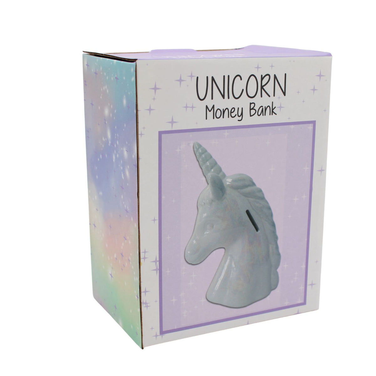 Unicorn Ceramic Money Bank Traditional Money Box With Stopper